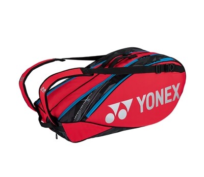 Yonex Pro Racquet 6-Pack Bag (Red)