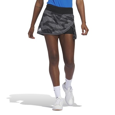 Adidas Club Graphic Skirt Grey