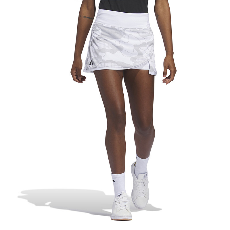 Adidas Club Graphic Skirt White