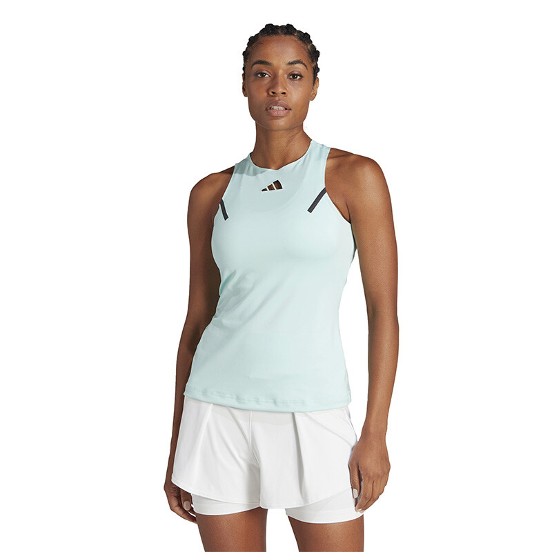 Adidas Tennis Premium Tank Aqua