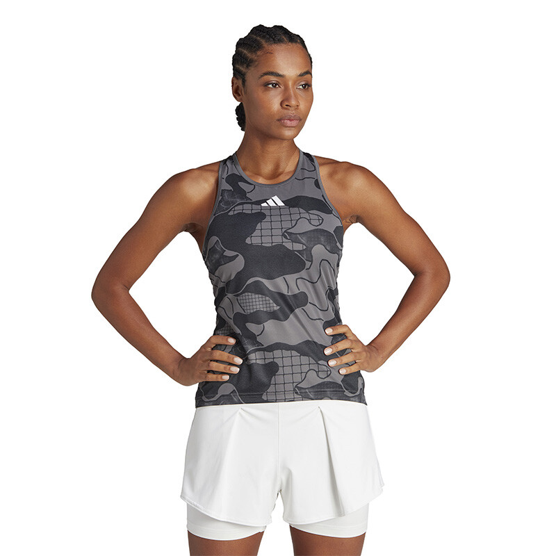 Adidas Club Graphic Tank Grey