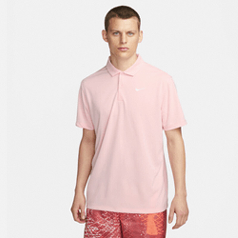 Nike Court Dri-FIT Solid Polo Pink Bloom