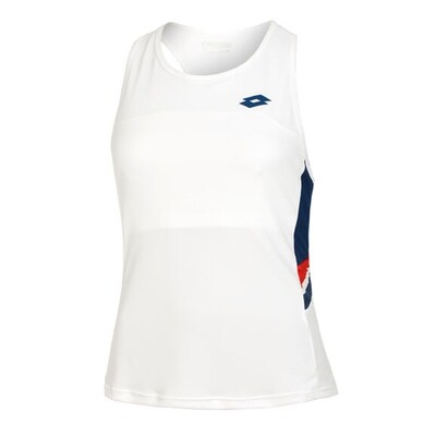 Lotto Squadra III Tank White