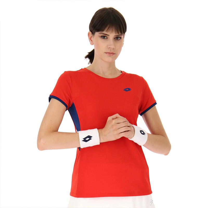 Lotto Squadra III Tee Flame Red