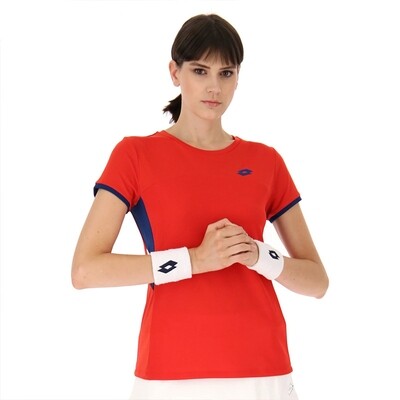 Lotto Squadra III Tee Flame Red