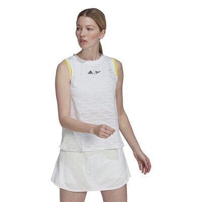 Adidas London Match Tank White