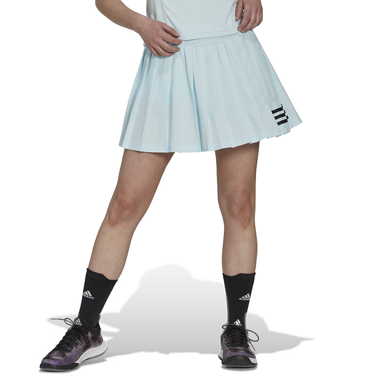Adidas Club Pleated Skirt Light Blue