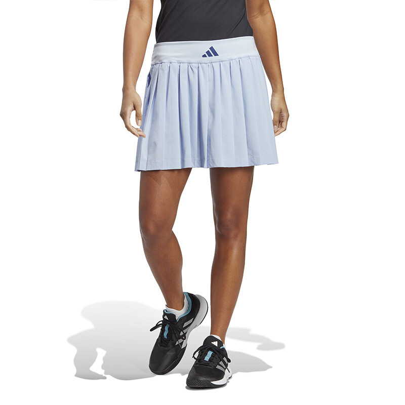 Adidas Premium Clubhouse Pleated Skirt Blue Dawn