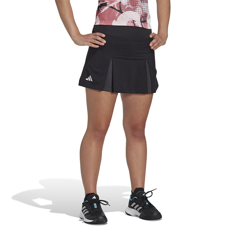 Adidas Club Pleated Skirt (Black)