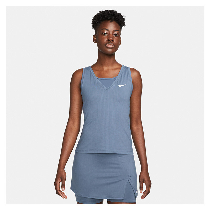 Nike Court Victory Tank Diffused Blue