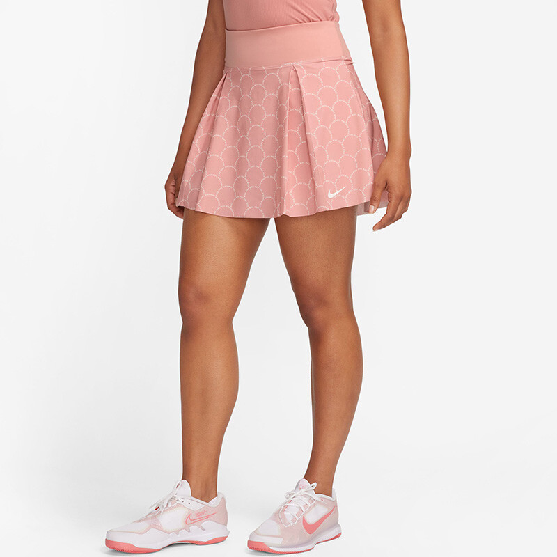 Nike Court Advantage Printed Skirt Red Stardust