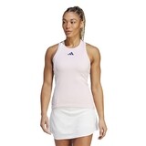 Adidas Premium Clubhouse Tank Clear Pink