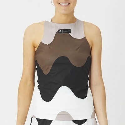 Adidas Marimekko Tennis Premium Tank Multicolor Brown