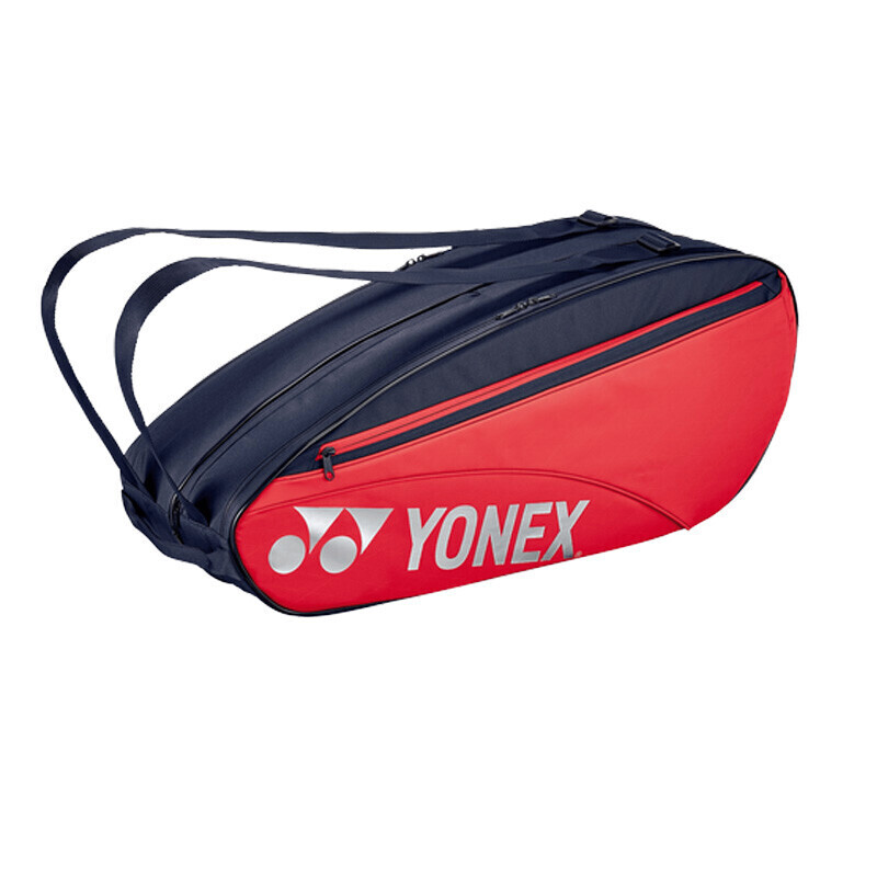 Yonex Team 6 Pack Racquet Bag (2024) (Scarlet)
