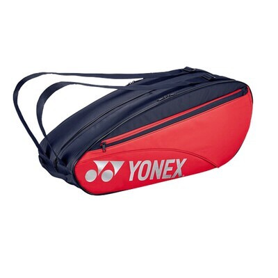 Yonex Team 6 Pack Racquet Bag (2024) (Scarlet)