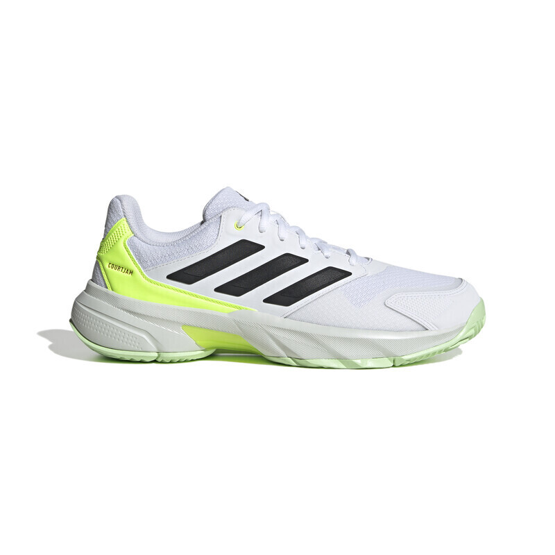Adidas CourtJam Control 3 (White/Lime)