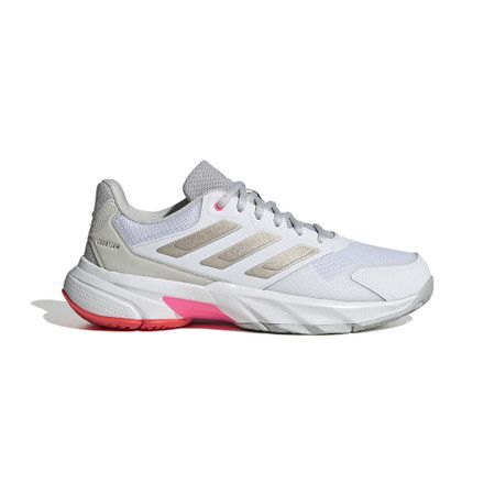adidas CourtJam Control 3 -Women&#39;s (White/Grey)
