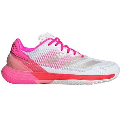 adidas Defiant Speed 2 - Women&#39;s (White/Lucid Pink/Champagne Metallic)