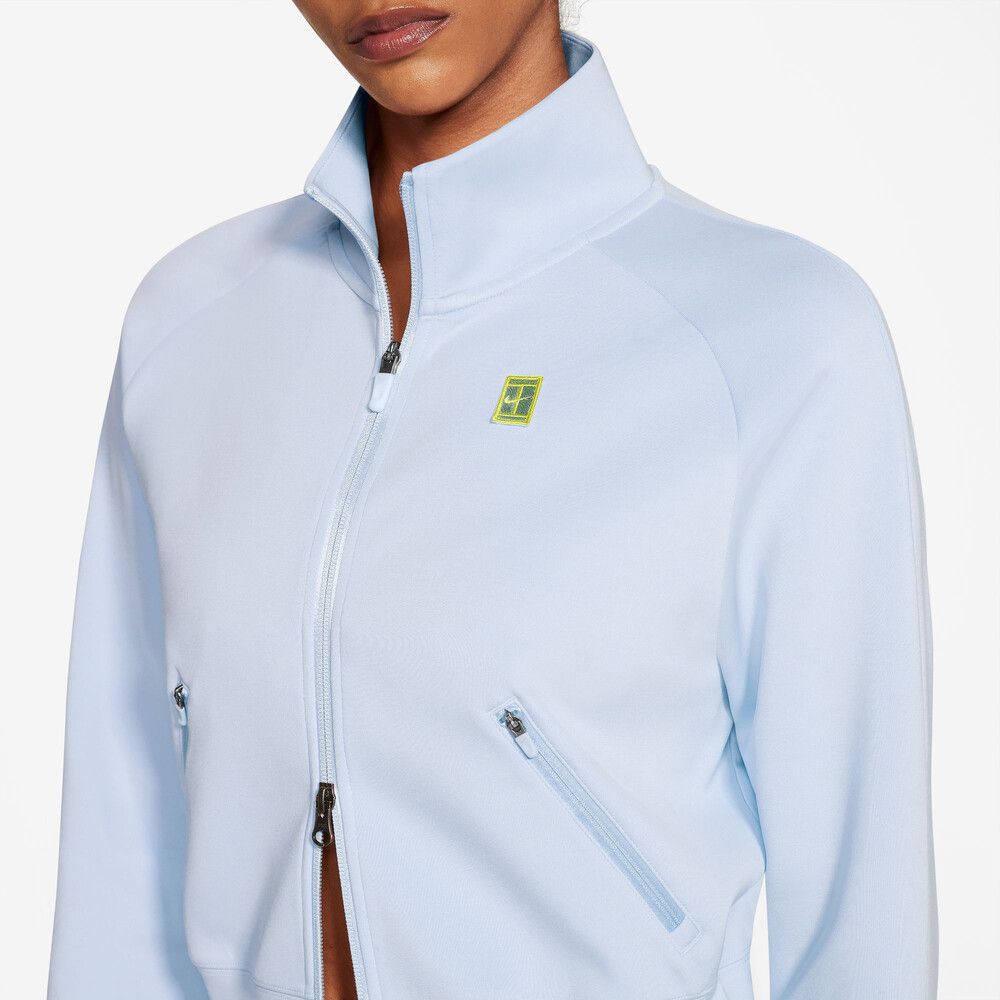 Nike Court Heritage Full-Zip Jacket - Women&#39;s  (Football Grey)
