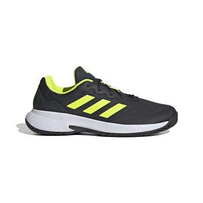 adidas GameCourt 2 - Men&#39;s (Carbon/Lucid Lemon)