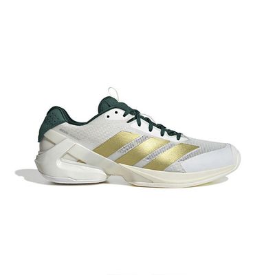 adidas Ubersonic 5 - Men&#39;s  (White/Gold/Collegiate Green)