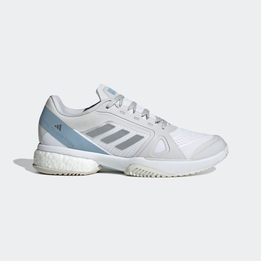adidas Stella Court - Women&#39;s (White/Silver/Wonder Blue)