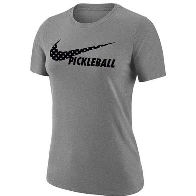 Nike Pickleball Core Short Sleeve Tee - Women&#39;s (Grey)