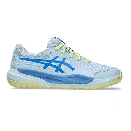 ASICS GEL Resolution X - Kids&#39; (White/Greyish Purple)