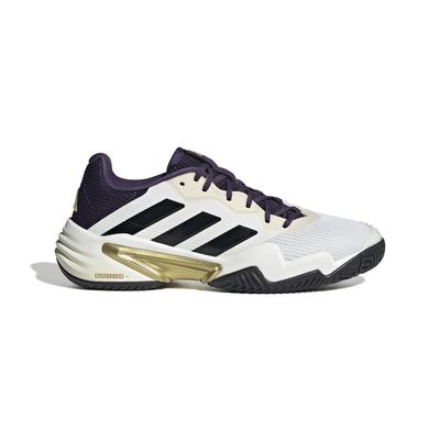adidas Barricade 13 NM - Men&#39;s  (White/Black/Aurora Purple)
