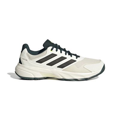 adidas CourtJam Control 3 - Men&#39;s (Off White/Aurora Ivy)