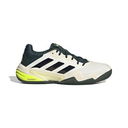 adidas Barricade 13 Clay - Men&#39;s  (Off White/Black/Aurora Ivy )