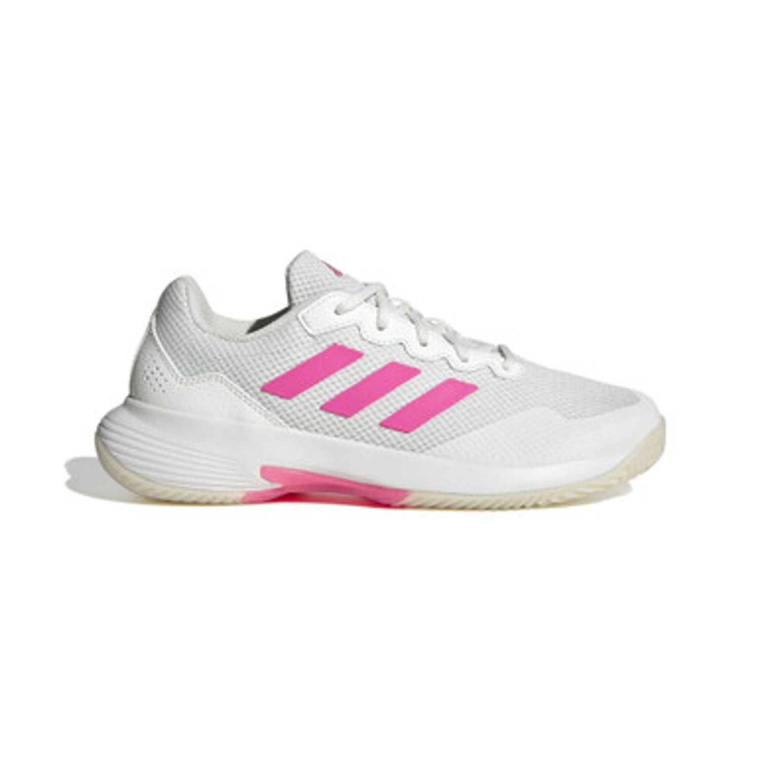 adidas GameCourt 2 (Core White/Lucid Pink)