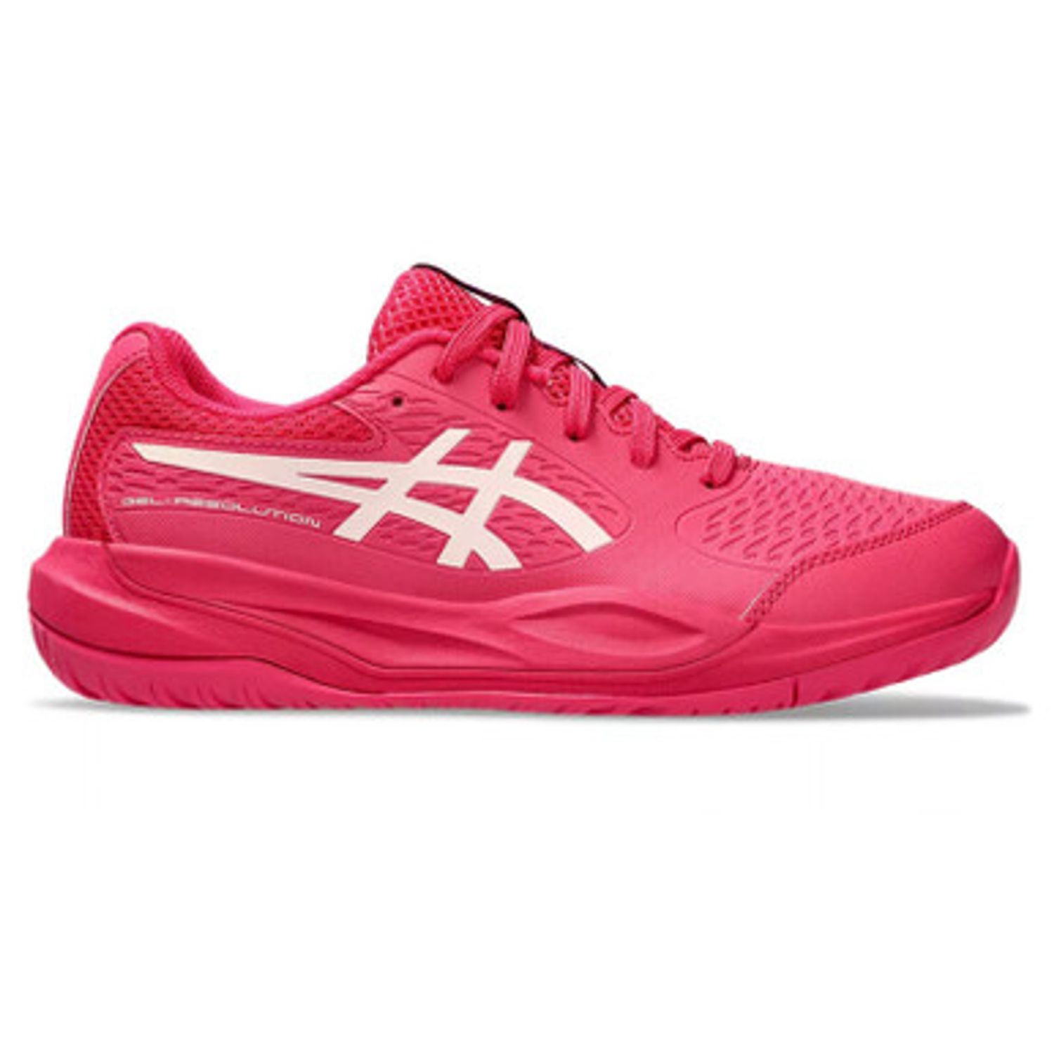 ASICS GEL Resolution X - Kids&#39; (Bright Rose/Cream)