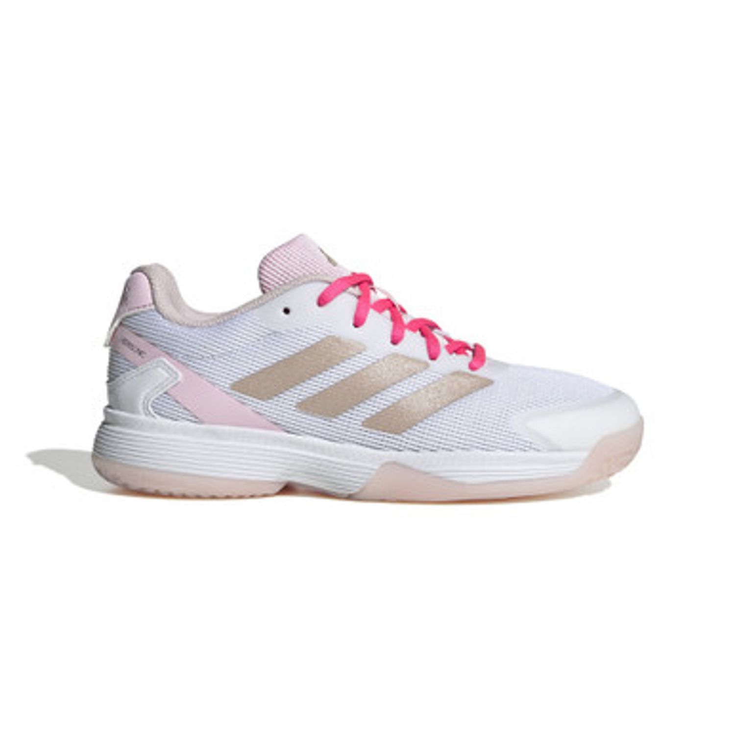 adidas Ubersonic k - Kids (Off White/Silver/Powder Plum)