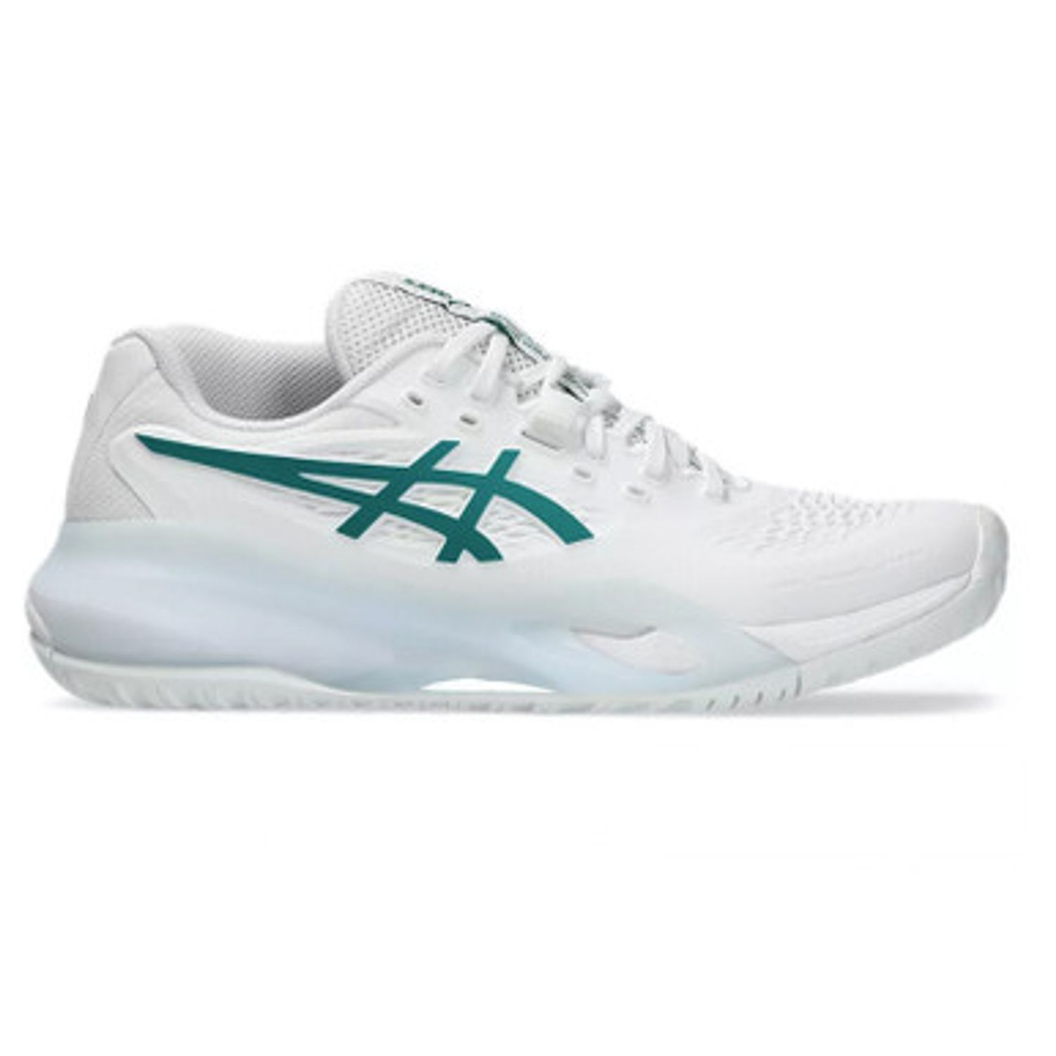 ASICS GEL Resolution X - Women&#39;s (White/Pitch Green)