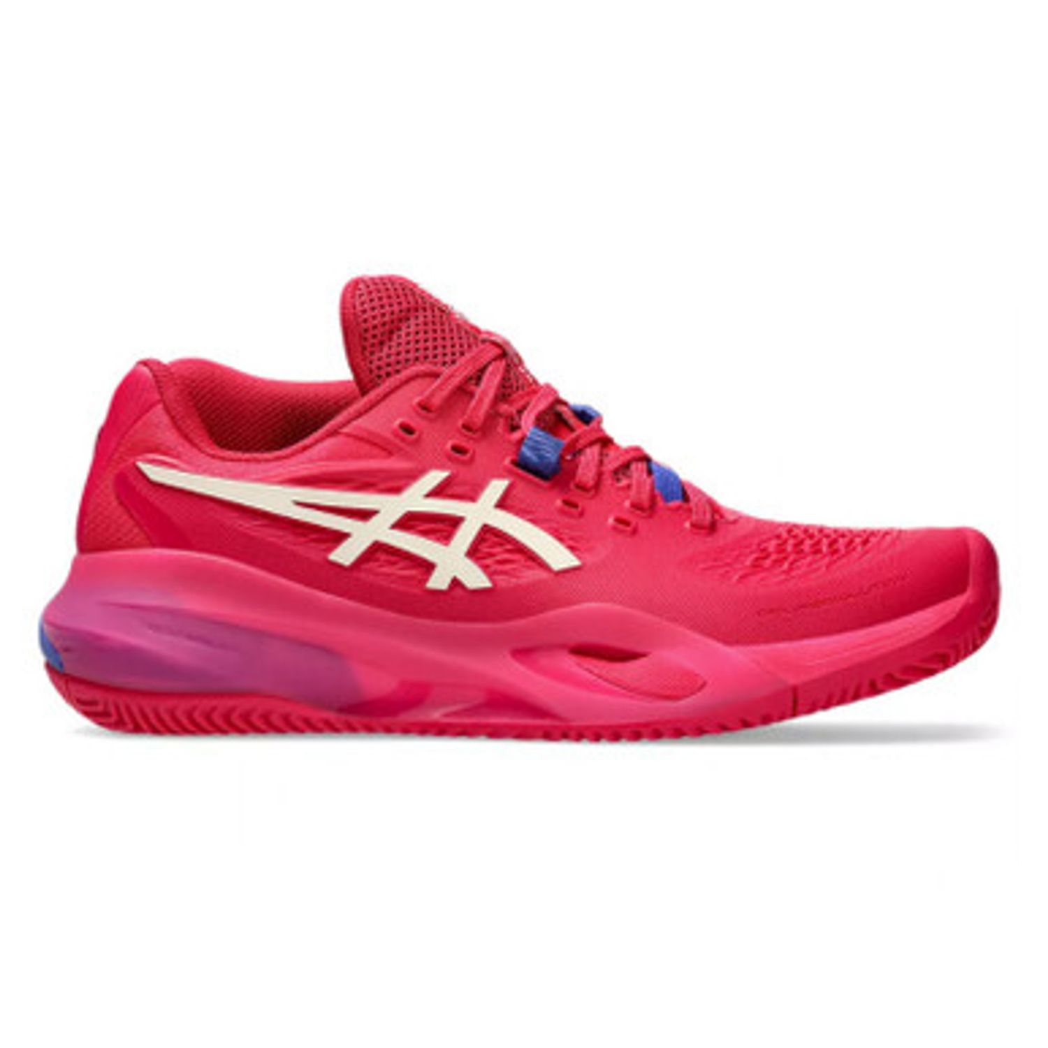 ASICS GEL Resolution X Clay - Women&#39;s (Bright Rose/Cream)