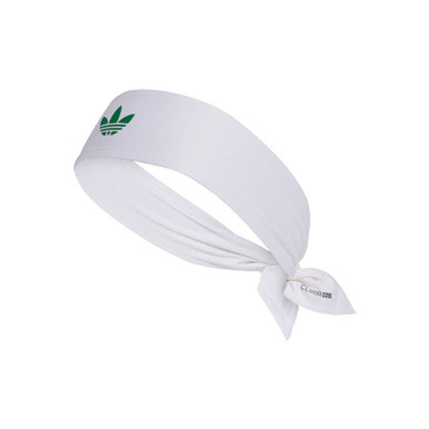 adidas Originals Tennis Tieband - Unisex (White/Green)