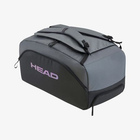 HEAD Pro X Duffle Sport Bag (2025) (Black/Grey)