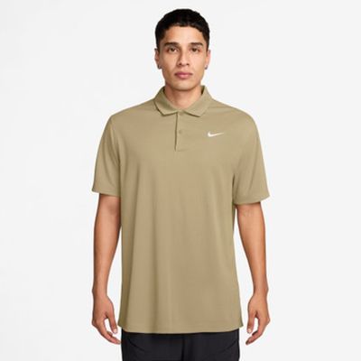 Nike Court Dri-FIT Solid Polo - Men&#39;s (Parachute Beige)
