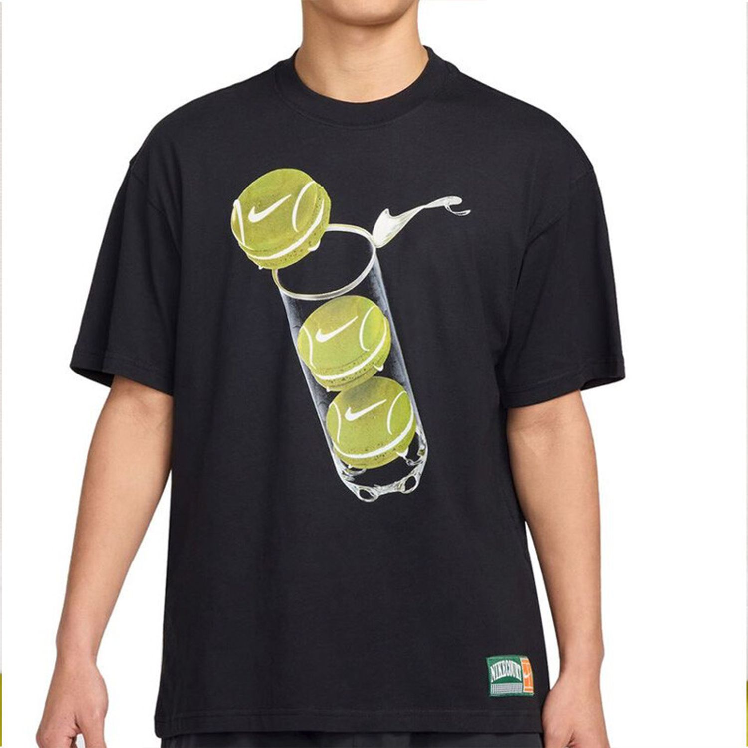Nike Court Max90 French Open Tee - Men&#39;s (Black)