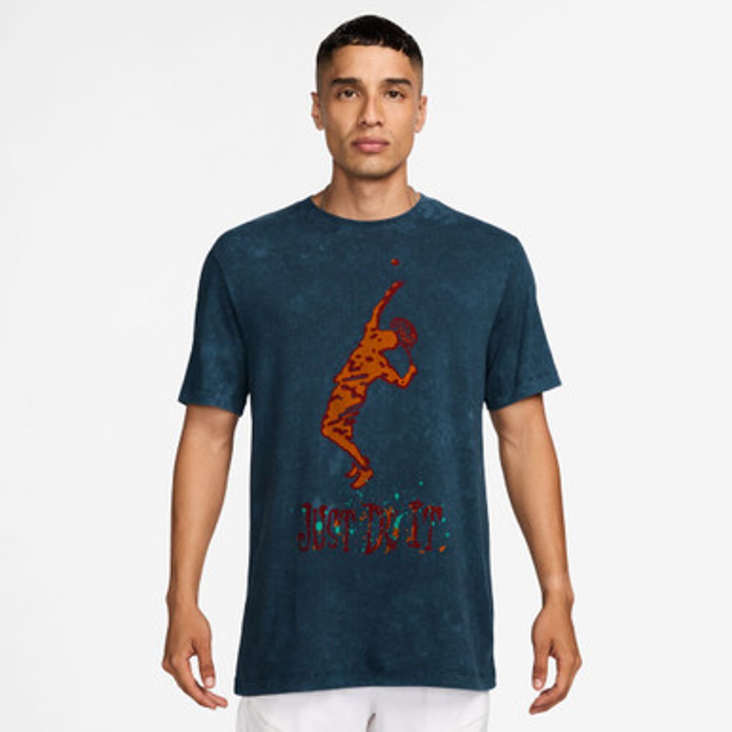 Nike Court Tennis Serve Tee - Men&#39;s (Navy)