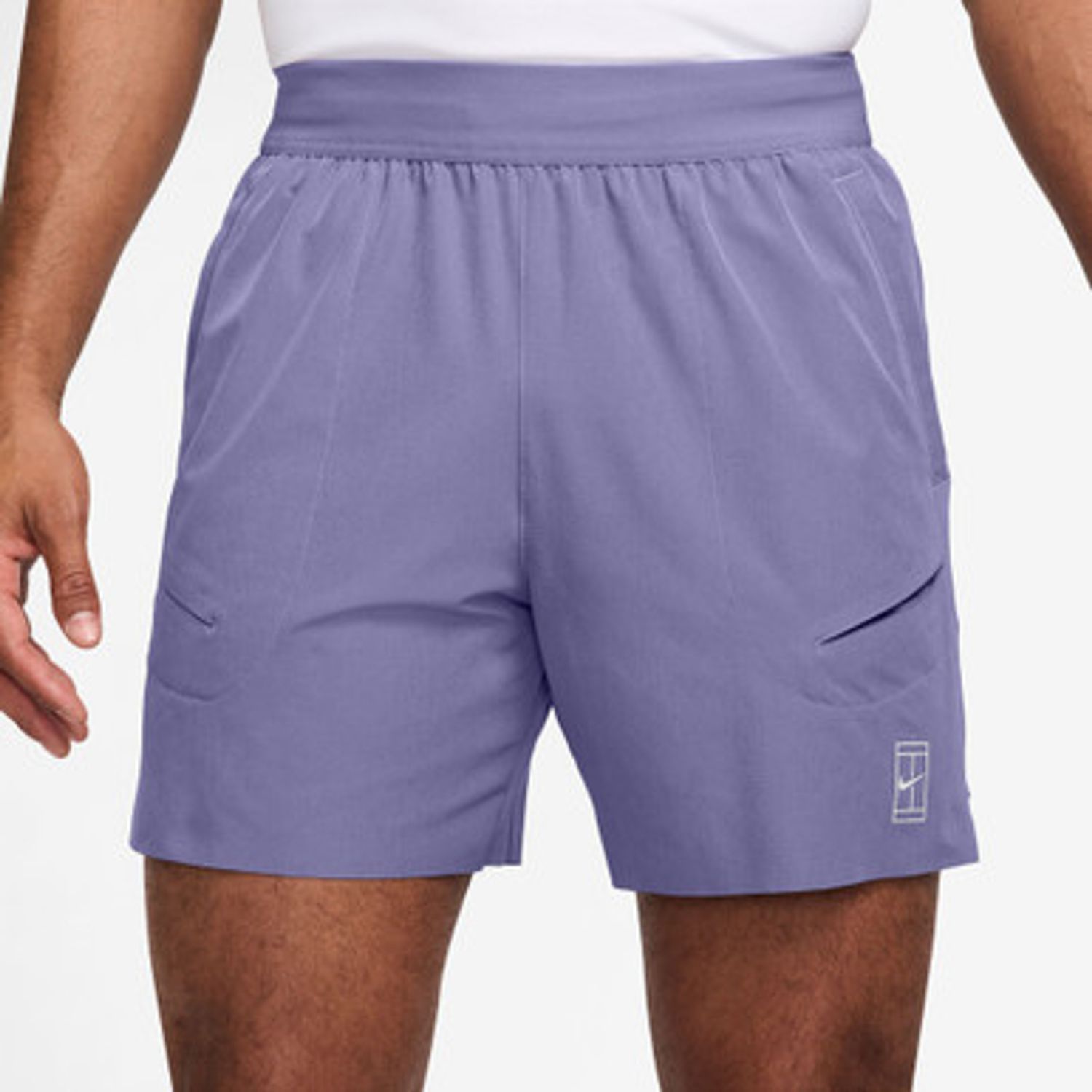 Nike Court Advantage 6&quot; Short - Men&#39;s (Dusty Amethyst)
