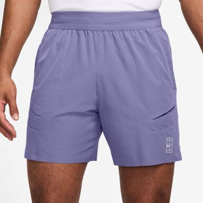 Nike Court Advantage 6&quot; Short - Men&#39;s (Dusty Amethyst)