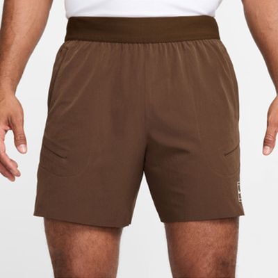 Nike Court Advantage 6&quot; Short - Men&#39;s (Cacao Wow)