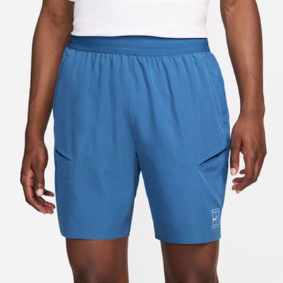 Nike Court Advantage 8&quot; Short - Men&#39;s (Blue)