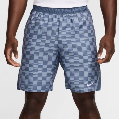 Nike Court Victory Printed 9&quot; Short - Men&#39;s (Ashen Slate)