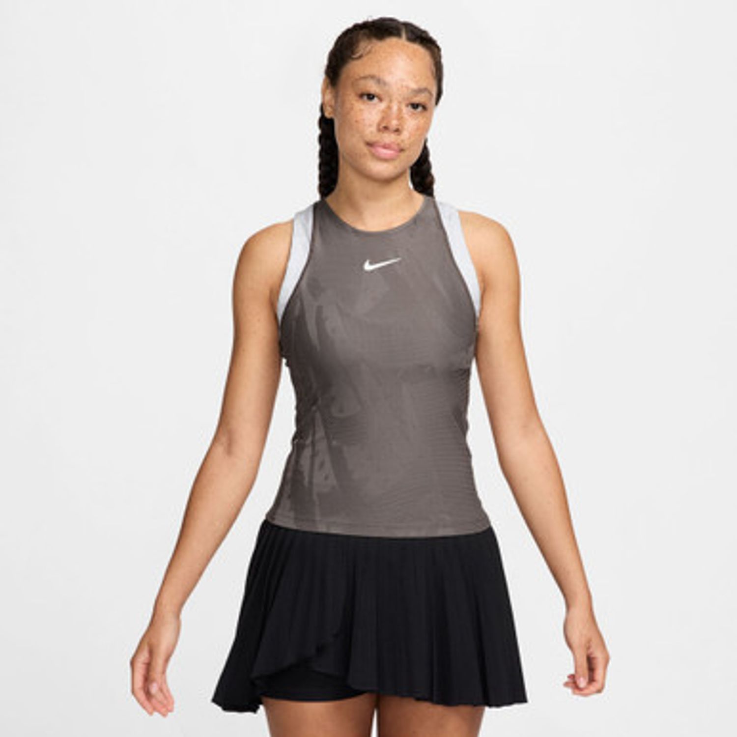 Nike Court Slam Melbourne Tank - Women&#39;s (Cave Stone)