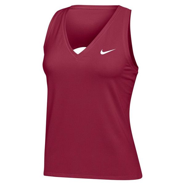 Nike Court Dri-FIT Tank - Women&#39;s (Cardinal)