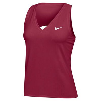Nike Court Dri-FIT Tank - Women&#39;s (Cardinal)