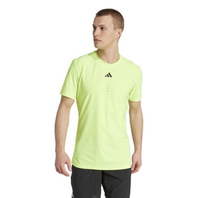 adidas FreeLift Tee Pro B French Open - Men&#39;s (Lucid Lemon)